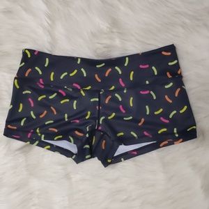 Feed Me Fight Me Donut Sprinkle Shorts